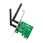 PC, gaming si accesorii - Retelistica - Placi de retea - Placa de retea Wi-Fi 4, 2.4 Ghz, 300Mbps, 2dBi, PCI Express - TP-LINK TL-WN881ND - Infinity.ro