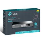 PC, gaming si accesorii - Retelistica - Switch-uri - Switch-uri fara management - Switch 16 porturi RJ45 Gigabit, Unmanaged, 1U - TP-Link TL-SG1016D - Infinity.ro