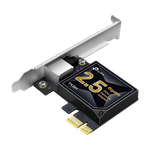 PC, gaming si accesorii - Retelistica - Placi de retea - Placa de retea PCIe 2.5Gbps, 1 x RJ45 - TP-Link TX201 - Infinity.ro
