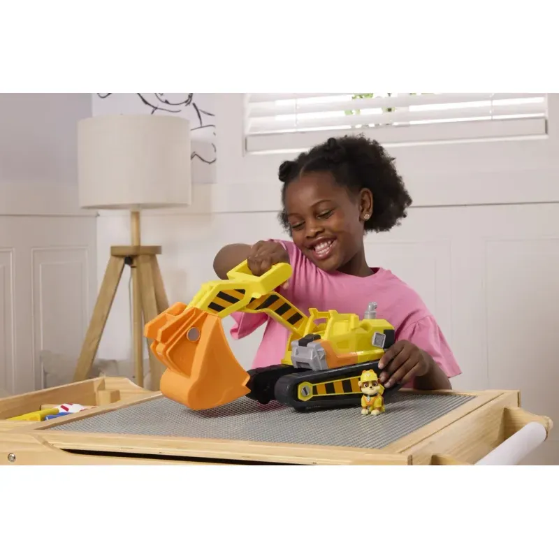 Jucarii, Copii si Bebe - Jucarii si jocuri - Figurine - Patrula Catelusilor Rubble Si Echipa Vehicul Buldozer Multifunctional 2 In 1 - Infinity.ro
