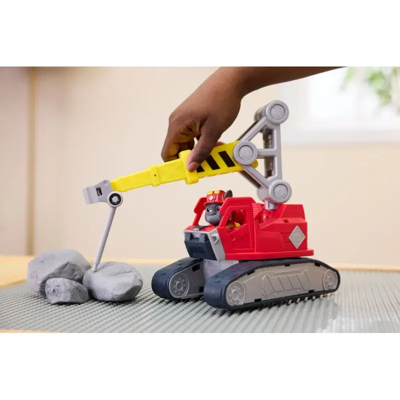 Jucarii, Copii si Bebe - Jucarii si jocuri - Figurine - Patrula Catelusilor Rubble Si Echipa Set Vehicul Excavator Si Figurina Charger - Infinity.ro