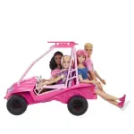 Jucarii, Copii si Bebe - Jucarii si jocuri - Papusi si accesorii - Papusi - Barbie Mysteries Detectivi Pe Plaja Masinuta Buggy Si Accesorii - Infinity.ro