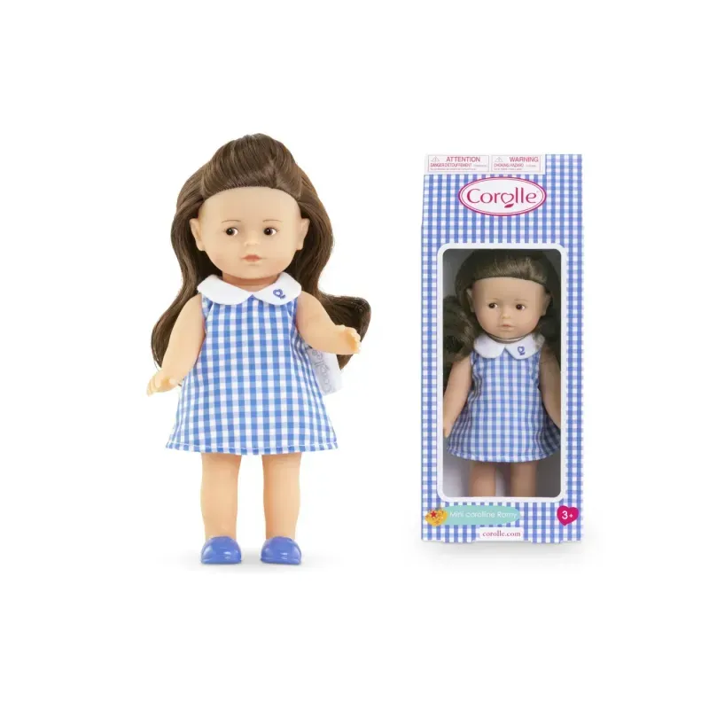 Jucarii, Copii si Bebe - Jucarii si jocuri - Papusi si accesorii - Papusi - Corolle Ltc Papusa Mini Corolline Romy Rochita Albastra 20cm - Infinity.ro