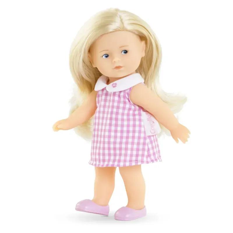 Jucarii, Copii si Bebe - Jucarii si jocuri - Papusi si accesorii - Papusi - Corolle Ltc Papusa Mini Corolline Rosy Rochita Roz 20cm - Infinity.ro