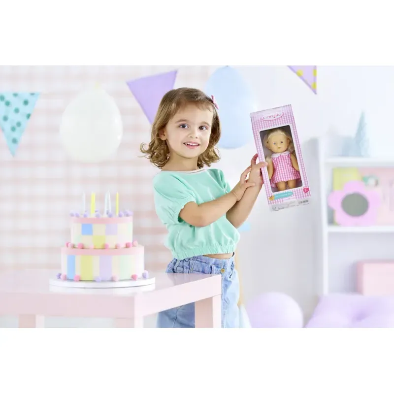 Jucarii, Copii si Bebe - Jucarii si jocuri - Papusi si accesorii - Papusi - Corolle Ltc Papusa Mini Corolline Rosy Rochita Roz 20cm - Infinity.ro