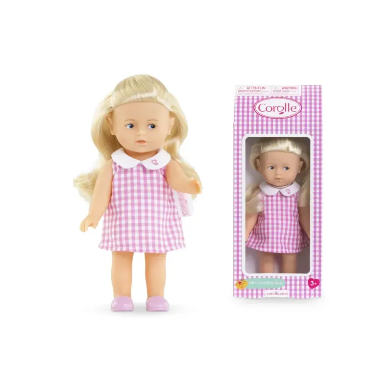 Jucarii, Copii si Bebe - Jucarii si jocuri - Papusi si accesorii - Papusi - Corolle Ltc Papusa Mini Corolline Rosy Rochita Roz 20cm - Infinity.ro