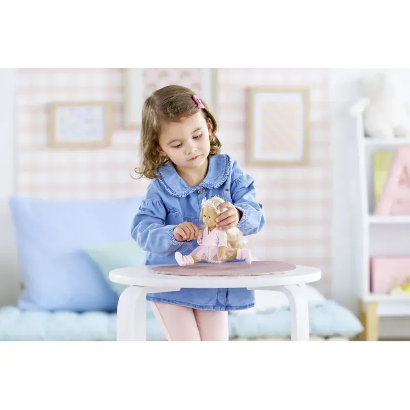 Jucarii, Copii si Bebe - Jucarii si jocuri - Papusi si accesorii - Papusi - Corolle Ltc Set Papusa Rosy Balerina Cu Accesorii 20cm - Infinity.ro