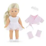 Jucarii, Copii si Bebe - Jucarii si jocuri - Papusi si accesorii - Papusi - Corolle Ltc Set Papusa Rosy Balerina Cu Accesorii 20cm - Infinity.ro