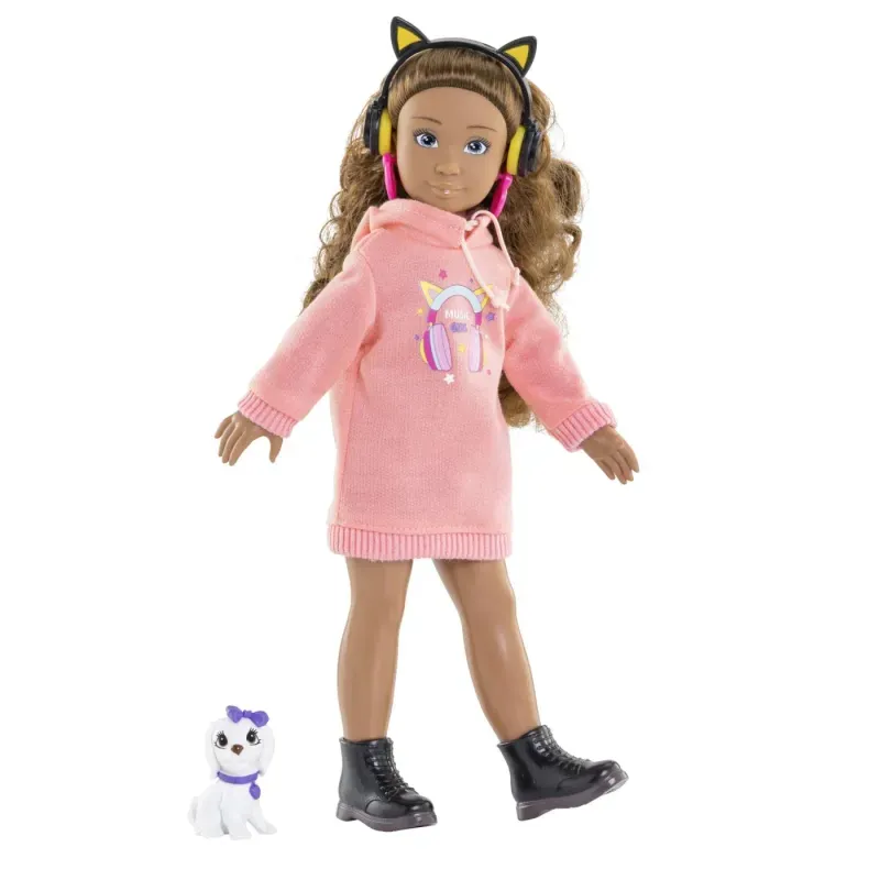 Jucarii, Copii si Bebe - Jucarii si jocuri - Papusi si accesorii - Papusi - Corolle Set Muzica Si Moda Papusa Melody 28cm - Infinity.ro