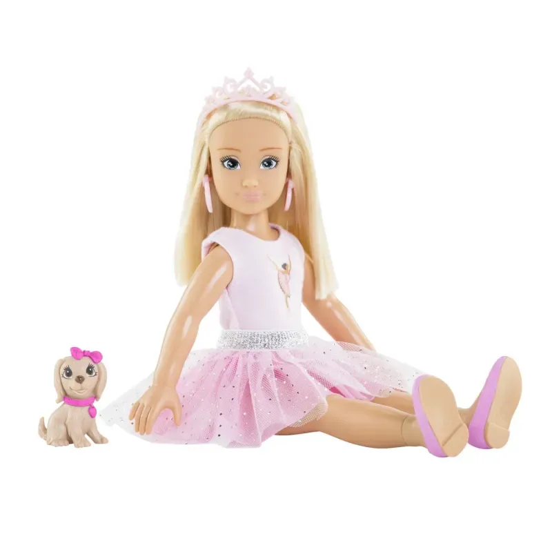 Jucarii, Copii si Bebe - Jucarii si jocuri - Papusi si accesorii - Papusi - Corolle Set Balerina Papusa Valentine 28cm - Infinity.ro
