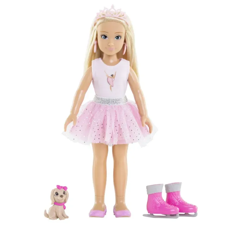 Jucarii, Copii si Bebe - Jucarii si jocuri - Papusi si accesorii - Papusi - Corolle Set Balerina Papusa Valentine 28cm - Infinity.ro