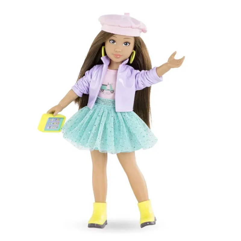 Jucarii, Copii si Bebe - Jucarii si jocuri - Papusi si accesorii - Papusi - Corolle Set Saptamana Modei La Milano Papusa Luna 28cm - Infinity.ro