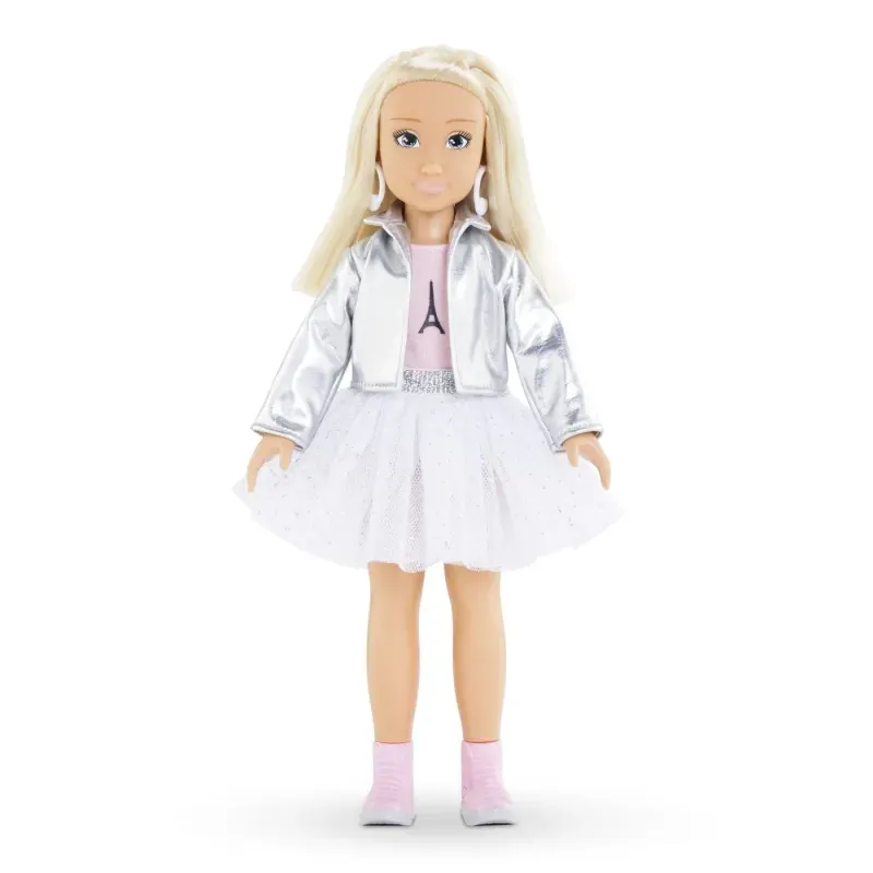 Jucarii, Copii si Bebe - Jucarii si jocuri - Papusi si accesorii - Papusi - Corolle Set Saptamana Modei La Paris Papusa Valentine 28cm - Infinity.ro