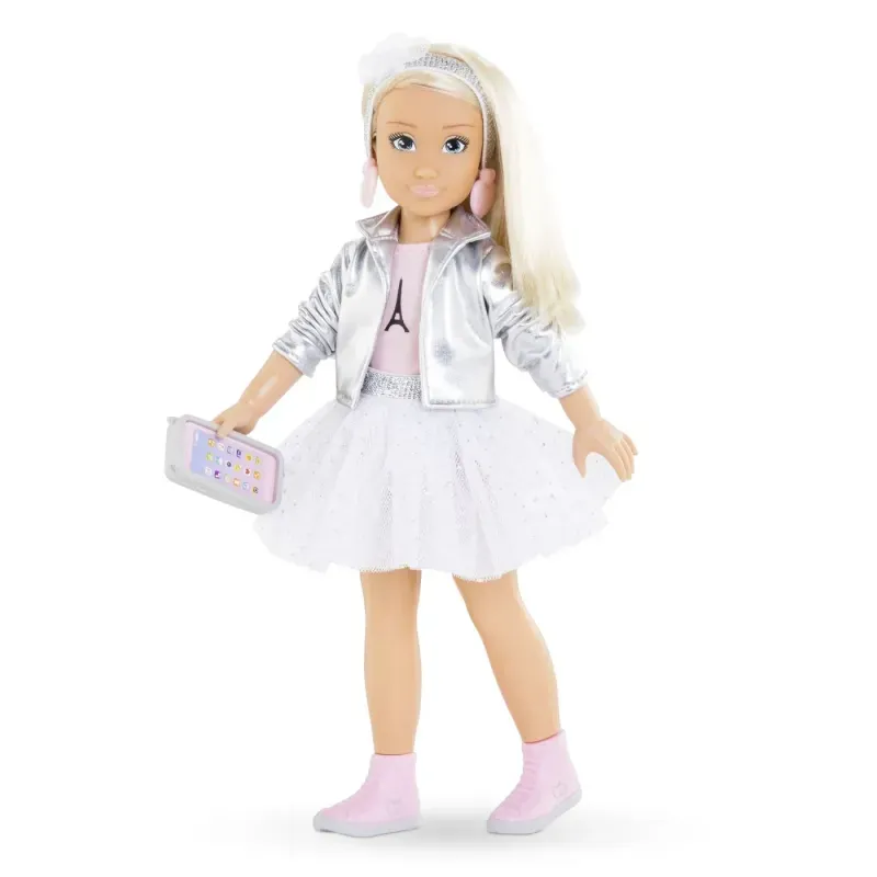 Jucarii, Copii si Bebe - Jucarii si jocuri - Papusi si accesorii - Papusi - Corolle Set Saptamana Modei La Paris Papusa Valentine 28cm - Infinity.ro