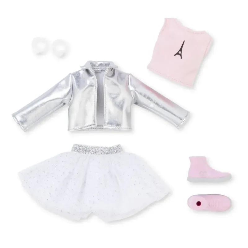 Jucarii, Copii si Bebe - Jucarii si jocuri - Papusi si accesorii - Papusi - Corolle Set Saptamana Modei La Paris Papusa Valentine 28cm - Infinity.ro