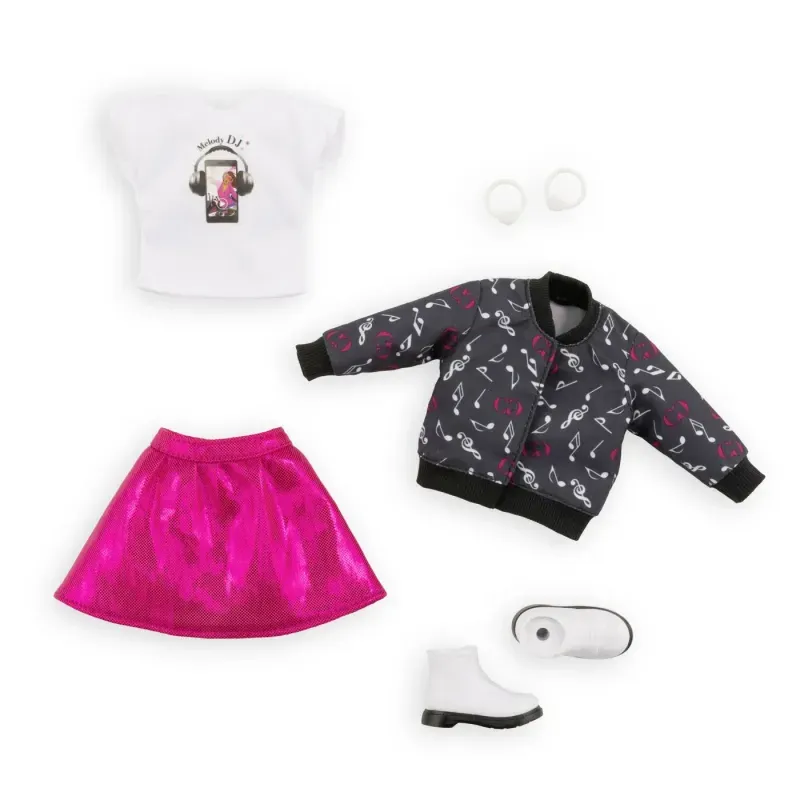 Jucarii, Copii si Bebe - Jucarii si jocuri - Papusi si accesorii - Papusi - Corolle Set Studio Muzical Papusa Melody 28cm - Infinity.ro