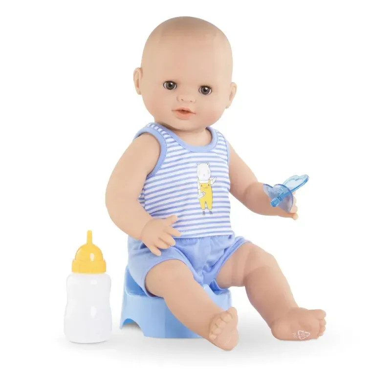 Jucarii, Copii si Bebe - Jucarii si jocuri - Papusi si accesorii - Papusi - Corolle Mgp Bebelusul Paul Cu Accesorii 36cm - Infinity.ro