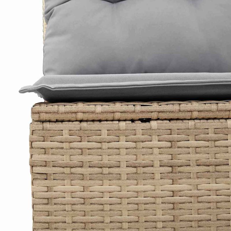 Casa si Gradina - Gradina si terasa - Mobilier exterior - Canapele si fotolii gradina - Set de canapele pentru gradina Manual 7 pcs bej si gri deschis - Infinity.ro