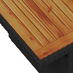 Casa si Gradina - Gradina si terasa - Mobilier exterior - Canapele si fotolii gradina - Set de canapele pentru gradina 8 pcs Negru Rattan poli - Infinity.ro