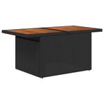 Casa si Gradina - Gradina si terasa - Mobilier exterior - Canapele si fotolii gradina - Set de canapele pentru gradina cu perna 5 pcs negru si crem - Infinity.ro