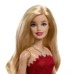 Jucarii, Copii si Bebe - Jucarii si jocuri - Papusi si accesorii - Papusi - Barbie Papusa Barbie Colectie Aniversara 80 De Ani Blonda Cu Rochie Rosie Rubin - Infinity.ro