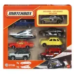 Jucarii, Copii si Bebe - Jucarii si jocuri - Vehicule si jucarii cu telecomanda - Masinute - Matchbox Set 8 Masinute Metalice Exclusiv Ford Coupe Zamac 1933 Scara 1 La 64 - Infinity.ro