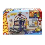 Jucarii, Copii si Bebe - Jucarii si jocuri - Vehicule si jucarii cu telecomanda - Masinute - Hot Wheels City Set Mega Garajul - Infinity.ro