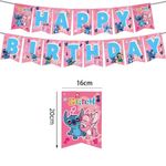 Casa si Gradina - Decoratiuni - Decoratiuni petrecere - Accesorii pentru petrecere - Set 34 Accesorii REDQUIT de Petrecere Aniversara Stitch - Infinity.ro