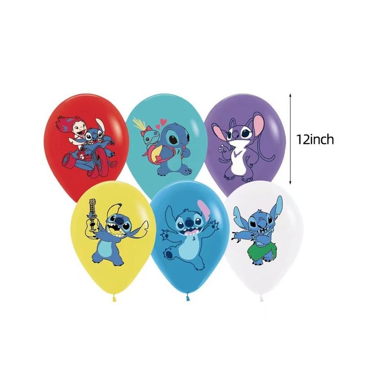 Casa si Gradina - Decoratiuni - Decoratiuni petrecere - Accesorii pentru petrecere - Set 34 Accesorii REDQUIT de Petrecere Aniversara Baby Stitch - Infinity.ro