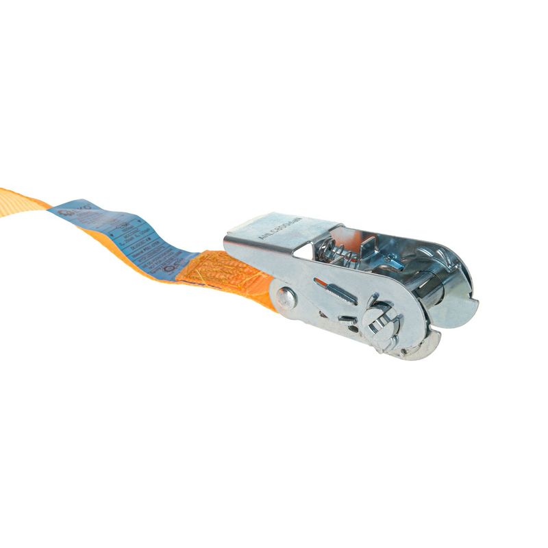 Casa si Gradina - Constructii - Depozitare, transport si protectie - Accesorii echipamente pentru transport si ridicat - Chinga de ancorare cu clichet, 25 mm x 4 m, capacitate maxima 1600 kg, Geko G03945 - Infinity.ro