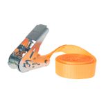 Casa si Gradina - Constructii - Depozitare, transport si protectie - Accesorii echipamente pentru transport si ridicat - Chinga de ancorare cu clichet, 25 mm x 4 m, capacitate maxima 1600 kg, Geko G03945 - Infinity.ro