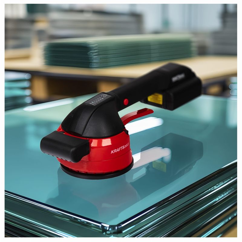 Casa si Gradina - Constructii - Gresie si faianta - Accesorii gresie si faianta - Ventuza Vibratoare pentru Gresie si Faianta cu 2x Acumulator 2Ah – Model XD10792 - Infinity.ro