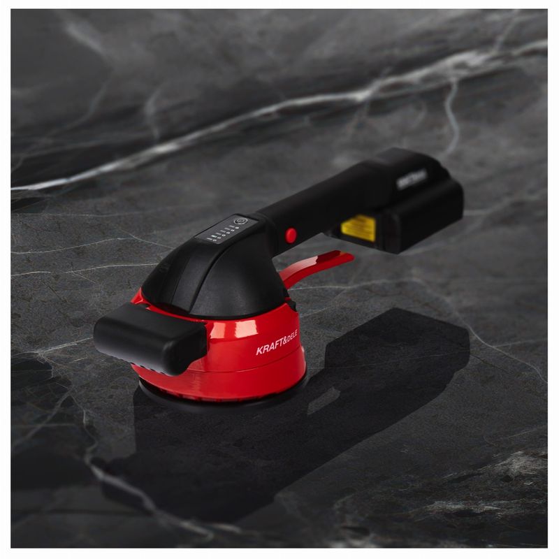 Casa si Gradina - Constructii - Gresie si faianta - Accesorii gresie si faianta - Ventuza Vibratoare pentru Gresie si Faianta cu 2x Acumulator 2Ah – Model XD10792 - Infinity.ro