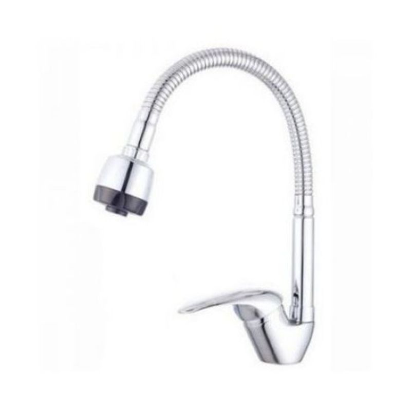 Casa si Gradina - Sanitare - Chiuveta bucatarie si accesorii - Chiuvete bucatarie - Set, Chiuveta doua cuve anticalcar pentru blat, sifon preaplin flexibil, baterie lebada flexibila, Raulconstruct - Infinity.ro