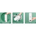 Electronice si Electrocasnice - Electrocasnice bucatarie - Preparare bauturi - Fierbatoare de apa - Fierbator Electric Portabil, Tip Termos, 500 ml, 4 Temperaturi Presetate, Interior Otel Inoxidabil, Alb - Infinity.ro