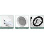 Electronice si Electrocasnice - Electrocasnice bucatarie - Preparare bauturi - Fierbatoare de apa - Fierbator Electric Portabil, Tip Termos, 500 ml, 4 Temperaturi Presetate, Interior Otel Inoxidabil, Alb - Infinity.ro