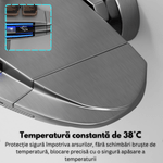 Casa si Gradina - Sanitare - Cazi si cabine de dus - Coloane si seturi de dus - Coloana de Dus Smart cu Iluminare LED si afisaj Digital al Temperaturi / Ceas, Control Termostatic si turbina curent - Infinity.ro