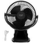 Electronice si Electrocasnice - Climatizare si sisteme de incalzire - Aparate racire aer - Ventilatoare - Ventilator portabil Adler AD7342b, 5W, 3000mAh, clip-on - Infinity.ro