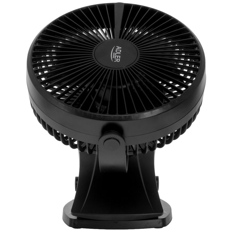 Electronice si Electrocasnice - Climatizare si sisteme de incalzire - Aparate racire aer - Ventilatoare - Ventilator portabil Adler AD7342b, 5W, 3000mAh, clip-on - Infinity.ro