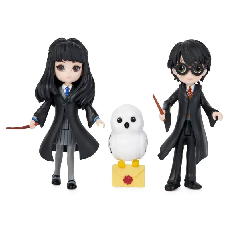 Jucarii, Copii si Bebe - Jucarii si jocuri - Figurine - Set 2 figurine Harry Potter si Cho Chang, 7.5 cm - Infinity.ro