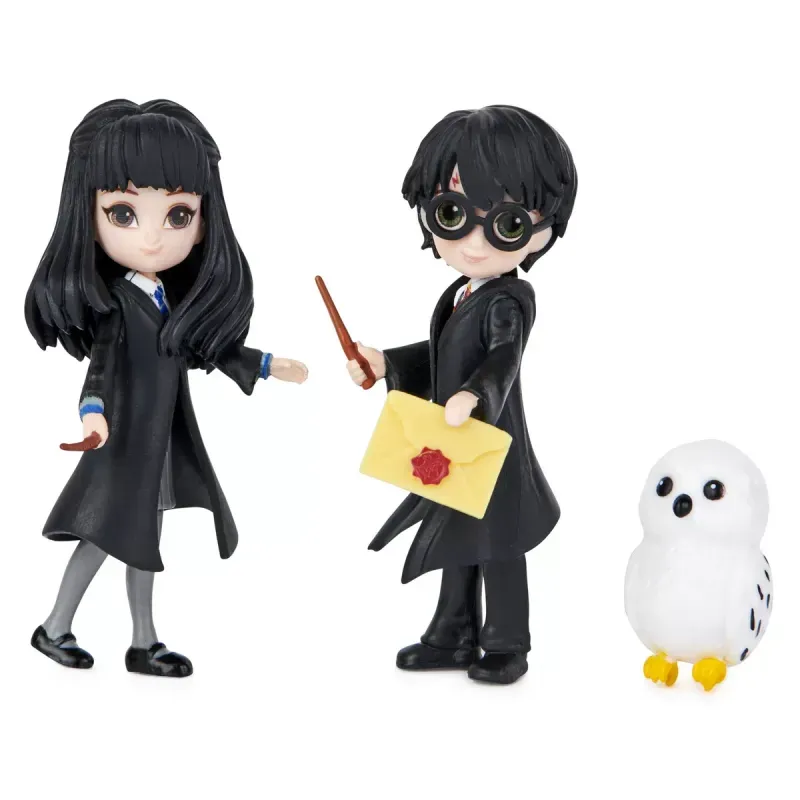 Jucarii, Copii si Bebe - Jucarii si jocuri - Figurine - Set 2 figurine Harry Potter si Cho Chang, 7.5 cm - Infinity.ro