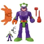 Jucarii, Copii si Bebe - Jucarii si jocuri - Figurine - Set Figurine  Fisher Price Imaginext DC Super Friends, Robot Joker, 30cm - Infinity.ro