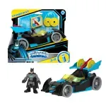 Jucarii, Copii si Bebe - Jucarii si jocuri - Figurine - Vehicul Cu Figurina Batman Cu Costum Gri Fisher Price Imaginext Dc Super Friends - Infinity.ro