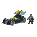 Jucarii, Copii si Bebe - Jucarii si jocuri - Figurine - Vehicul Cu Figurina Batman Cu Costum Gri Fisher Price Imaginext Dc Super Friends - Infinity.ro
