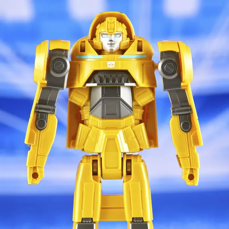Jucarii, Copii si Bebe - Jucarii si jocuri - Figurine - Figurina robot transformabila, Transformers One, Bumblebee B-127, 28 cm - Infinity.ro