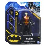 Jucarii, Copii si Bebe - Jucarii si jocuri - Figurine - Set Figurina articulata cu accesorii surpriza Batman, Robin, 10 cm - Infinity.ro