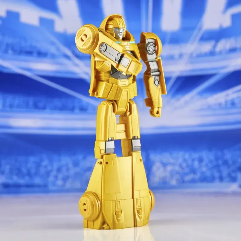 Jucarii, Copii si Bebe - Jucarii si jocuri - Figurine - Figurina robot transformabila, Transformers One, Bumblebee B-127, 28 cm - Infinity.ro