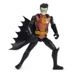 Jucarii, Copii si Bebe - Jucarii si jocuri - Figurine - Set Figurina articulata cu accesorii surpriza Batman, Robin, 10 cm - Infinity.ro