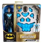 Jucarii, Copii si Bebe - Jucarii si jocuri - Figurine - Figurina Batman Adventures, Nightwing, 15 accesorii - Infinity.ro