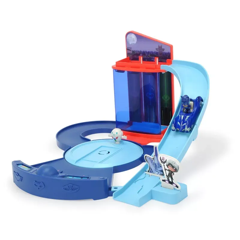 Jucarii, Copii si Bebe - Jucarii si jocuri - Figurine - Set de joaca figurine eroi in pijamale centru de comanda - Infinity.ro